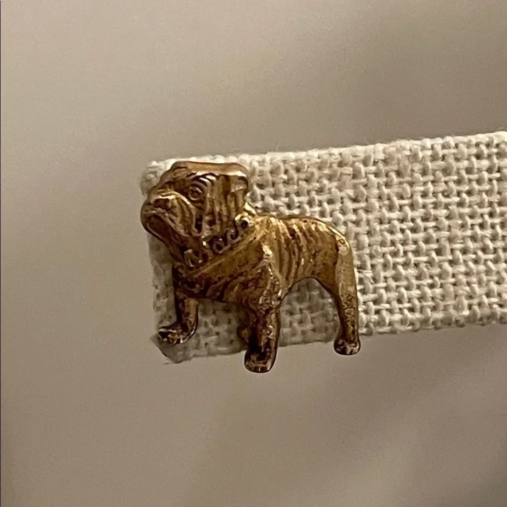 Vintage Bulldog Lapel Pin MACK TRUCK Dog Collectible Brooch Tie Tack